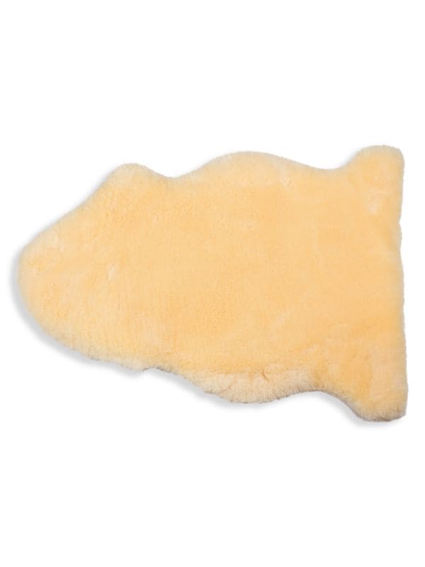 Natural Little Kid's Cozy Baby Icelandic Lambskin Playmat